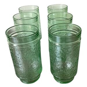 Vintage ~ 1970s ~ Chateau by  Libbey~ Drinking Glasses ~ 6 Piece Set